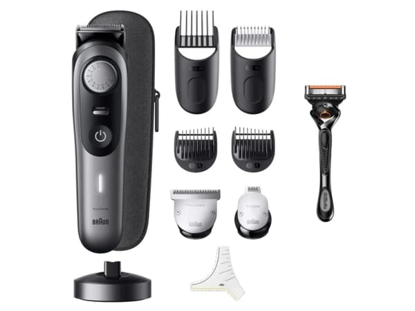 Braun BEARD TRIMMER BT9420 BRAUN hårklipper Sort, Grå