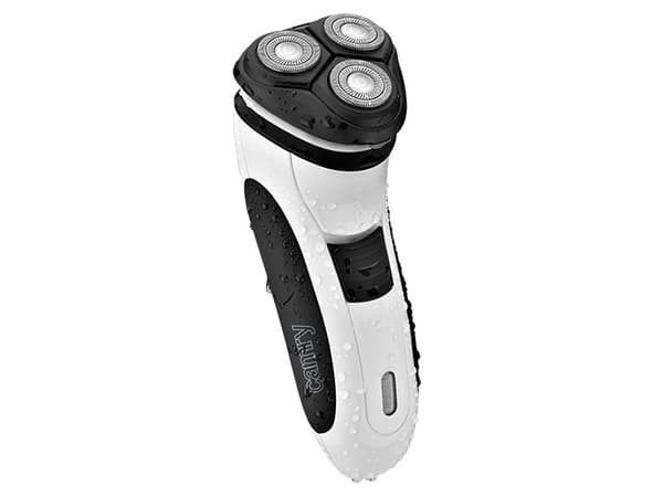 Adler CR 2915 barbermaskin, roterende barbermaskin for menn, sort - hvit (CR 2915)