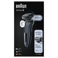 Pikkukuva 3 / 4: Braun Series 6 61-N1000s parranajokone 432920 akku musta/vihreä (432920)