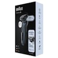 Pikkukuva 4 / 4: Braun Series 6 61-N1000s parranajokone 432920 akku musta/vihreä (432920)