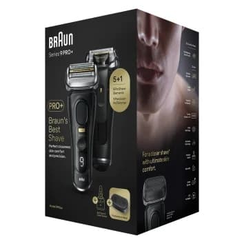 Braun Series 9 Pro+ 9590cc järjestelmä märkä ja kuiva Atelier Black (218245)