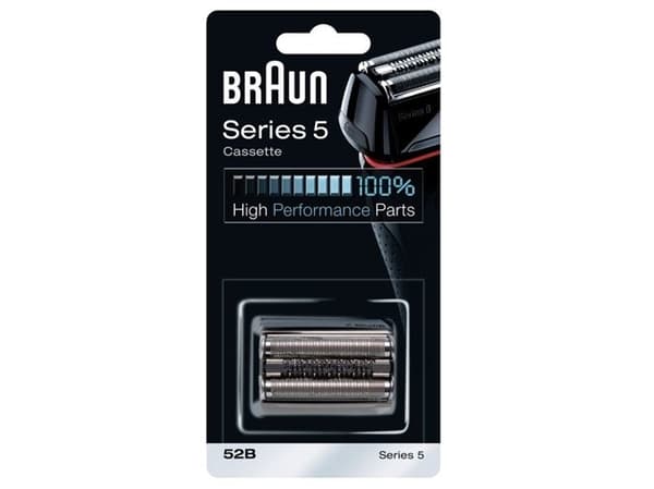 Braun Series 5 BR-CP52B, Parranajopää, 1 pää(t), Musta, 18 kuukautta, Saksa, Braun
