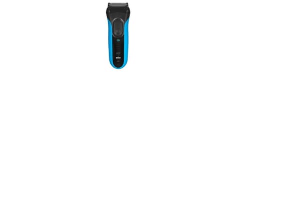 Braun Series 3 ProSkin 3045s, parranajokone, 2 SensoFoilia, 1 keskileikkuri, musta, sininen, LED, akku, nikkelimetallihydridi (NiMH)