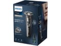 Miniatyrbilde 4 av 5: Philips SHAVER Series 5000 S5887/50 Wet & Dry elektrisk barbermaskin, Roterende hode, Grå, SteelPrecision blades, SH71, 2 år, Batteri