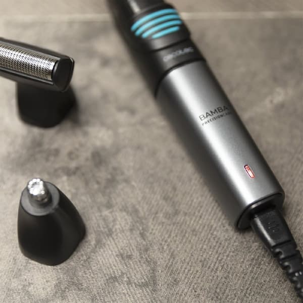 Cecotec 5-in-1 multigroom trimmer, waterproof, with lithium battery, stainless-steel blades.