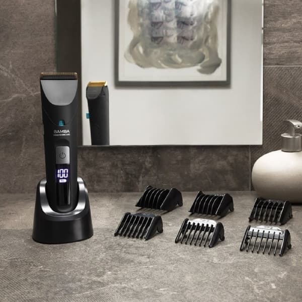 Cecotec Hair clipper with Wet&amp;dry battery and titanium-coated blades.