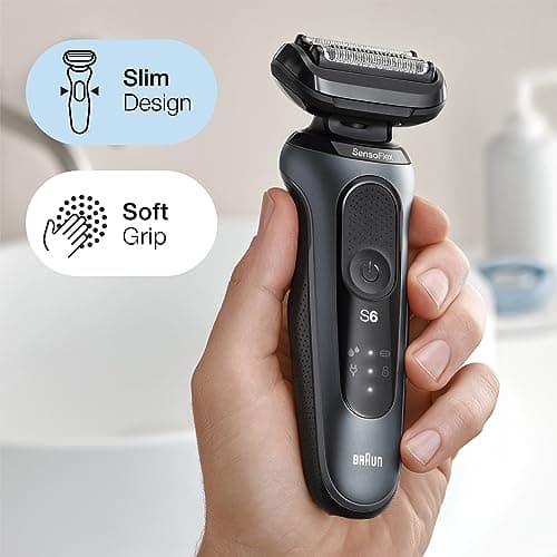 Braun Series 6 Razor Men N7650cc Grå (N7650CC)