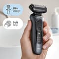 Miniatyrbillede 3 af 6: Braun Series 6 Razor Men N7650cc Grå (N7650CC)