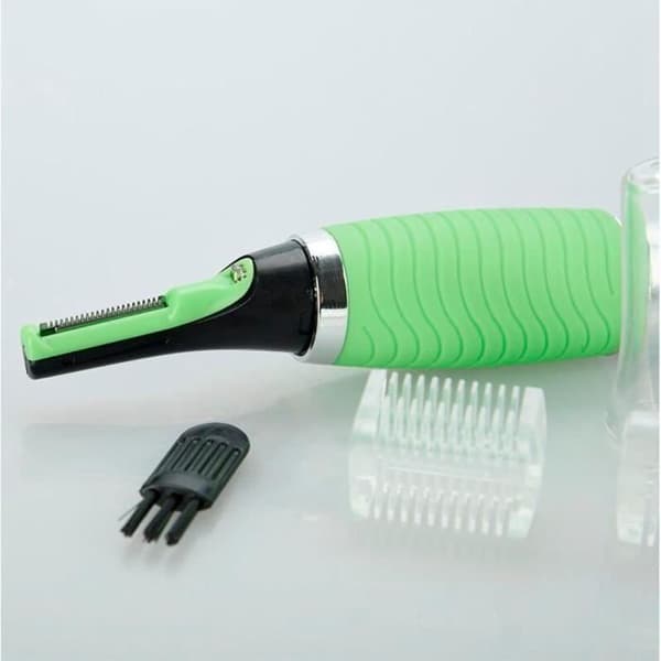 Hårtrimmer - Mikroprecision - Grön - Elektrisk rakapparat - Sladdlös användning - Kvinnor