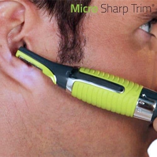 HEMLIG KLÄDNING - Micro Sharp Trim Touch Precision Öron Nose Mustasch Body Rak Trimmer