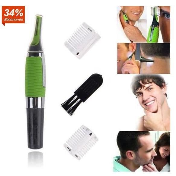 Elektrisk rakapparat för män blandad näs- och öronrakapparat Micro Touch Trimmer med LED