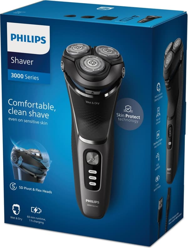 Philips Shaver Series 3000 S3343/13 rakapparat