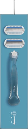 Miniatyrbillede 10 af 11: Gillette Venus Smooth - Kurvefølgende blade - 1 håndtag - 2 genopfyldningsblade