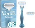 Miniatyrbillede 1 af 11: Gillette Venus Smooth - Kurvefølgende blade - 1 håndtag - 2 genopfyldningsblade