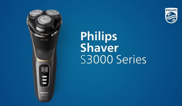 Philips Shaver Series 3000 - S3143/00 - Shaver til mænd - Sølv