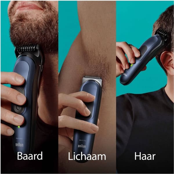 Braun Series 7 MGK7450 - Multigroomer - 11-i-1 hårklippare