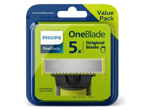 Philips Norelco OneBlade OneBlade QP250/50 5 x udskiftningsskær