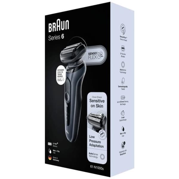 Braun Series 6 Foil Shaver Svart