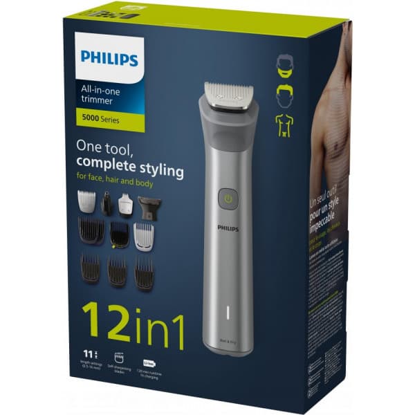 Philips Series 5000 MG5940/15 12-i-1 Multigroom skægtrimmer