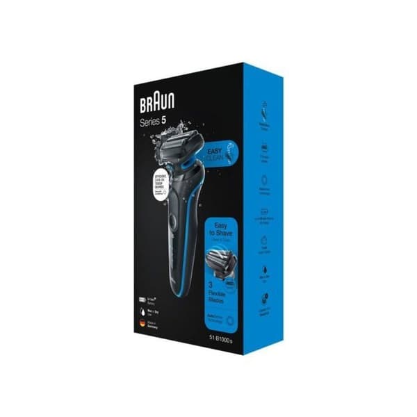 BRAUN SERIES 5 51-B1000S ELRAKNIV, BLÅ 4210201432197