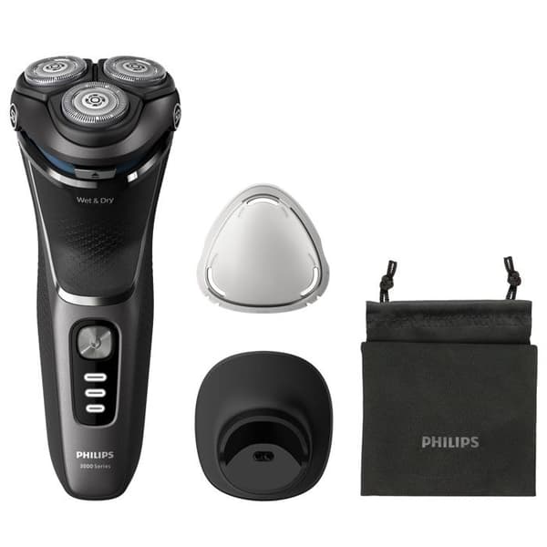 Elektrisk rakapparat - PHILIPS - S3343/13 - Svart - Batteritid 60 min - Laddning 1 h