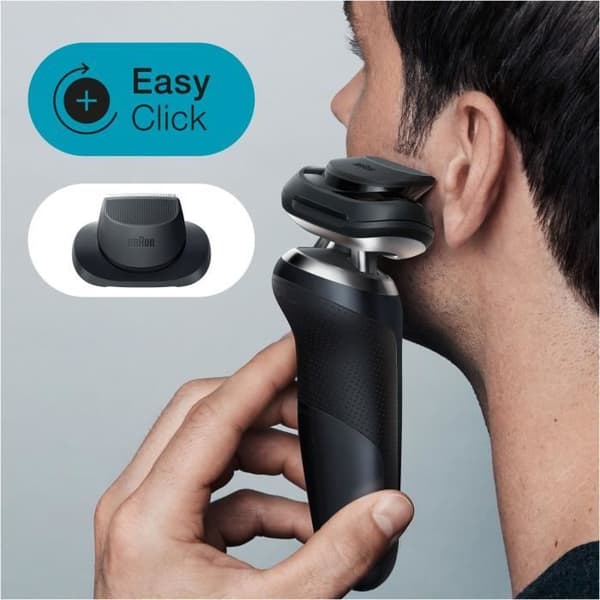 BRAUN Series 7 71-N7200cc elektrisk rakapparat - med precisionstrimmer - AutoSense-teknik - Svart
