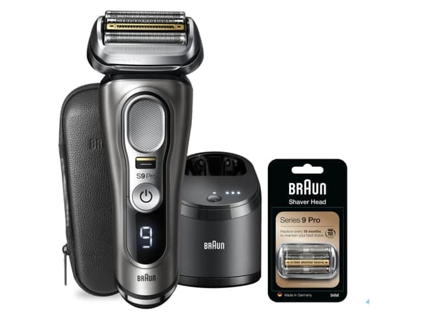 Braun parranajokone Series9 System 9465cc Wet/Dry+94M (594622)