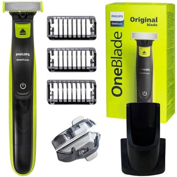 Philips OneBlade QP2724/10 rakhyvel + Philips OneBlade QP2 rakhyvelbas
