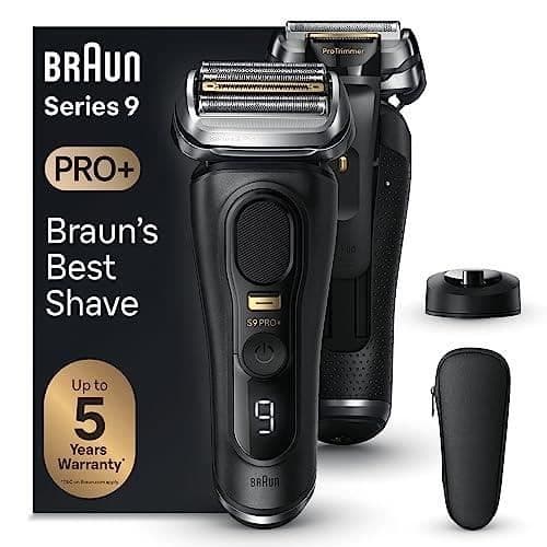 BRAUN SERIES 9 PRO+ 9510S WET&amp;DRY SYSTEM WORKSHOP SVART 218023