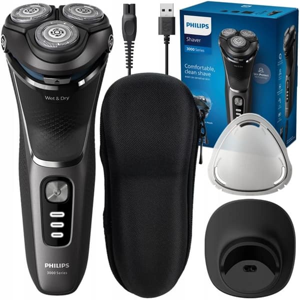 Philips S3344/13 rakhyvel + rakhyvelfodral