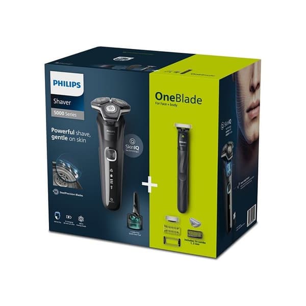 Philips elektrisk rakapparat Series 5000 S5898-79 9 W Grå - 8720689008525