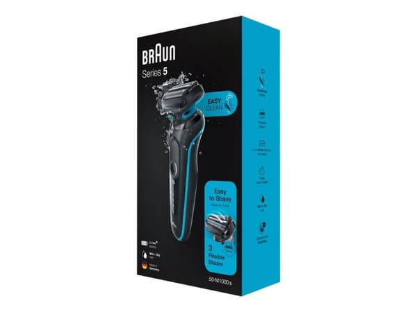 Braun Myrtle Green Shaver 50-M1000s