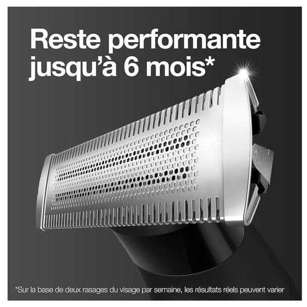 BRAUN Series X XT5100 sladdlös rakapparat, trimmer och trimmer i svart och grått med 5 tillbehör och resväska, våtbruk
