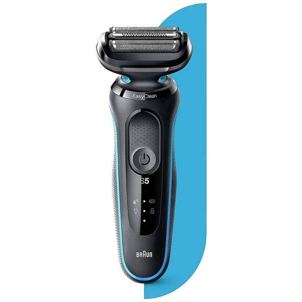 Braun Series 5 50-M1000S elektrisk rakapparat - Huvud - Män - 50 min autonomi - Tvättbar under vatten