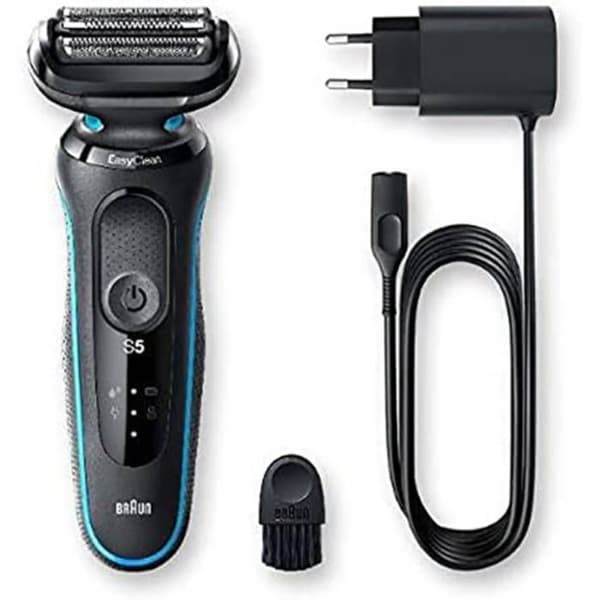 Braun Series 5 50-M1000S elektrisk rakapparat - Huvud - Män - 50 min autonomi - Tvättbar under vatten
