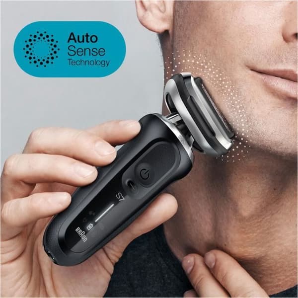 BRAUN Series 7 71-N7200cc elektrisk rakapparat - med precisionstrimmer - AutoSense-teknik - Svart