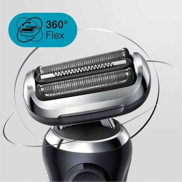 BRAUN Series 7 71-N7200cc elektrisk rakapparat - med precisionstrimmer - AutoSense-teknik - Svart