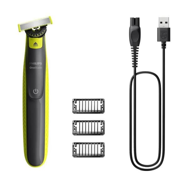 Elektrisk Rakapparat - PHILIPS - OneBlade 360 QP2724/23 - 100% vattentät - Batteritid 45 min - Hållbart blad