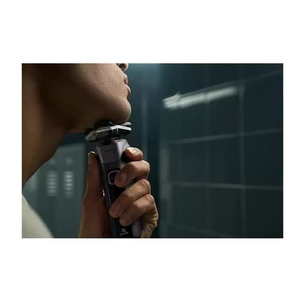 PHILIPS - 3-huvud rakapparat - Litiumjonbatteri - Series 5000 - autonomi 60 min - kolgrå - S5887.10