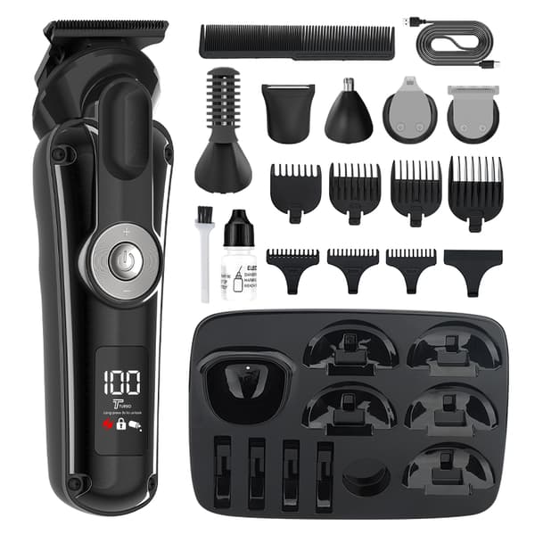 INF 6-i-1 Multifunktionell Hårtrimmer Set