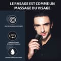 Miniatyrbild 4 av 4: INN 3 Blade Rotary Shaver 3w USB 500-800mAh LCD Digital Display Dubbelring Flytande Head Tvättbar Helkroppsrakapparat