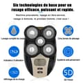 Miniatyrbild 3 av 4: INN Rakapparat 5w USB 500-800mAh 36dB Fem-i-ett grooming Set Artifact Bald Washable Multifunktionell elektrisk rakapparat för bar