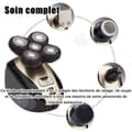 Miniatyrbild 2 av 4: INN Rakapparat 5w USB 500-800mAh 36dB Fem-i-ett grooming Set Artifact Bald Washable Multifunktionell elektrisk rakapparat för bar