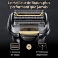 Miniatyrbild 4 av 6: BRAUN elektrisk rakapparat - Series 9 PRO+ 9515s - 5 rakelement, integrerad precisionstrimmer, laddningsbas, vattentät