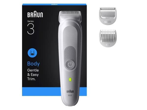 Braun Series 3 BG3530, Batteri, Grå
