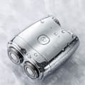 Miniatyrbild 3 av 4: TD® Mini Metal Electric Rakapparat Dubbelt magnetiskt huvud Bärbar rakhyvel för hela kroppen Present för pojkar