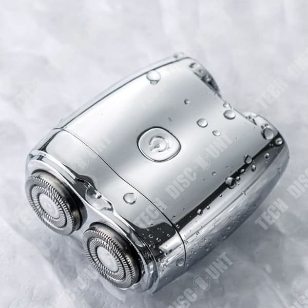 TD® Mini Metal Electric Rakapparat Dubbelt magnetiskt huvud Bärbar rakhyvel för hela kroppen Present för pojkar