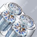 Miniatyrbild 2 av 4: TD® Mini Metal Electric Rakapparat Dubbelt magnetiskt huvud Bärbar rakhyvel för hela kroppen Present för pojkar