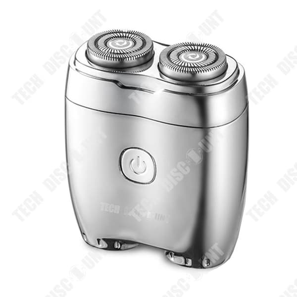 TD® Mini Metal Electric Rakapparat Dubbelt magnetiskt huvud Bärbar rakhyvel för hela kroppen Present för pojkar