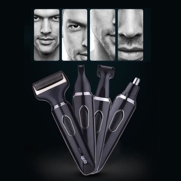 TD® Nose hair trimmer mini multifunktionell rakhyvel för män fyra i en ögonbrynstrimmer